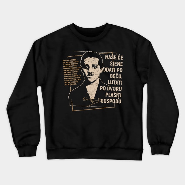 Gavrilo Princip Crewneck Sweatshirt by dan89